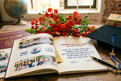 THẦY VÀ TRÒ TRƯỜNG THCS GIA THỦY SẴN SÀNG CHINH PHỤC KỲ THI TUYỂN SINH VÀO LỚP 10 NĂM HỌC 2026 – 2027
