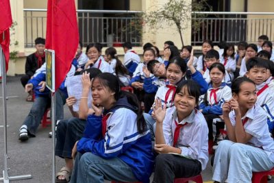 HOẠT ĐỘNG TRẢI NGHIỆM – HƯỚNG NGHIỆP: DÒNG CHẢY ÂM THẦM NUÔI DƯỠNG ƯỚC MƠ